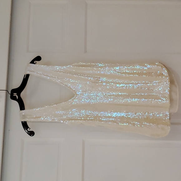 Free People Sequin Mini Dress - Picture 6 of 8
